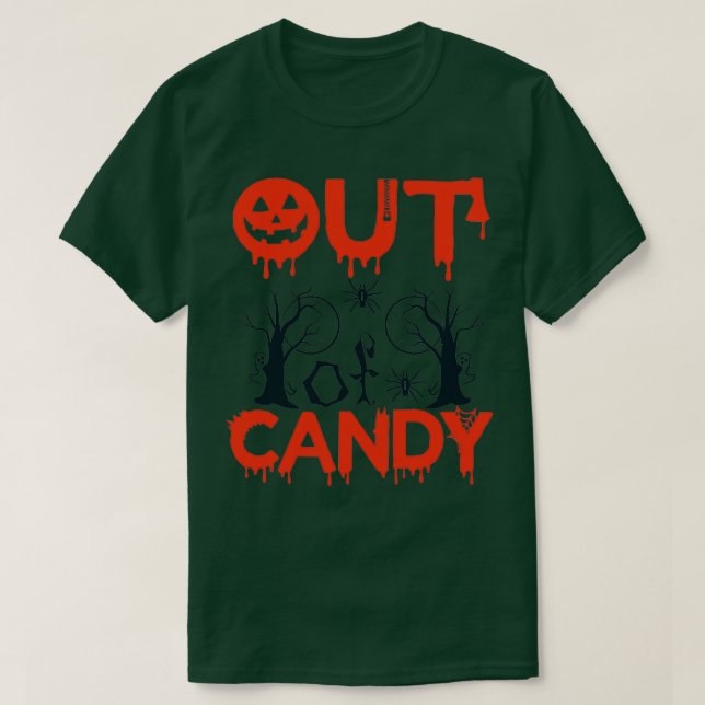 Camiseta Out of Candy 1 (Diseño del anverso)