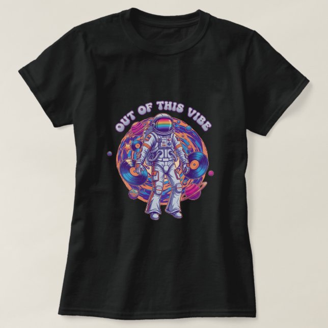 Camiseta Out of this vibe (Diseño del anverso)