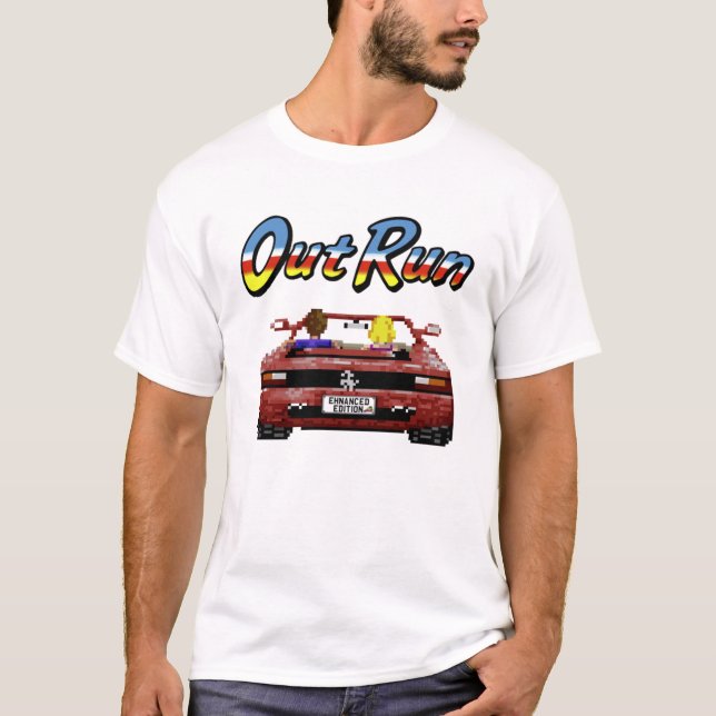 Camiseta Out run (Anverso)