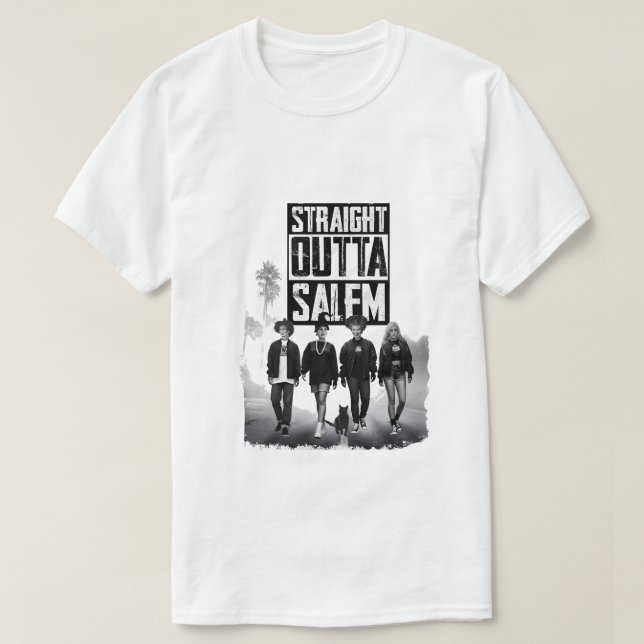 Camiseta outa salem recto (Diseño del anverso)