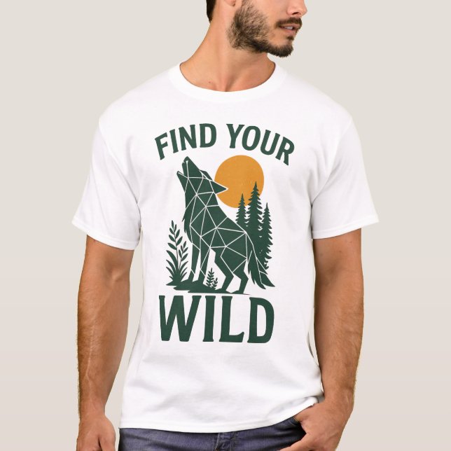 Camiseta Outdoor Adventure Nature Design (Anverso)