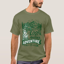 Camiseta Outdoor 'Perderse es solo otra aventura'