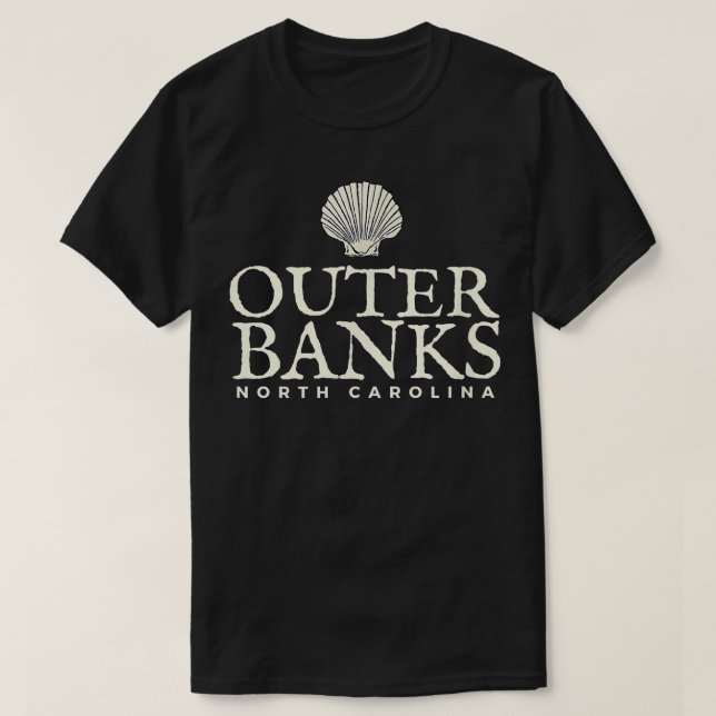 Camiseta Outer Banks , North Carolina Beach Tee  (Diseño del anverso)
