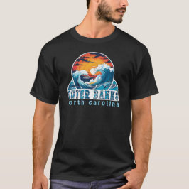 Camiseta Outer Banks North Carolina Surfing
