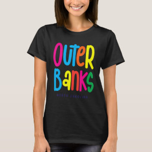 Camiseta Outer Banks Obx Carolina Del Norte Nc Vintage Retr