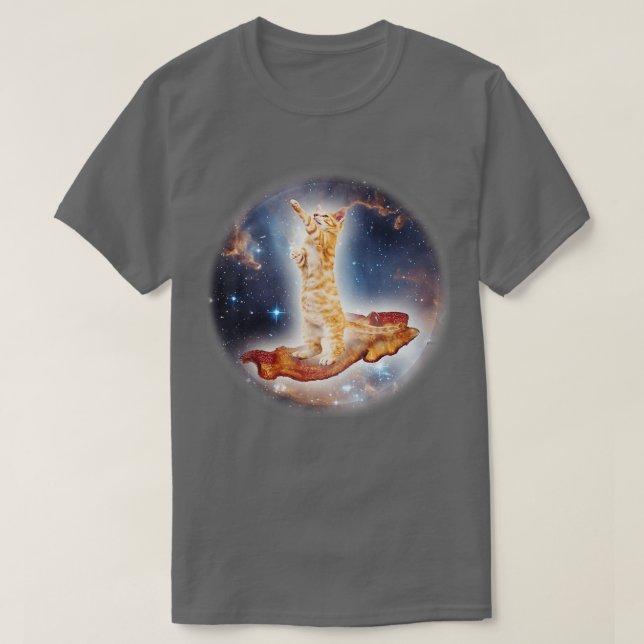 Camiseta Outer Space Cat Kitty Astronaut Animal Face Galaxy (Diseño del anverso)