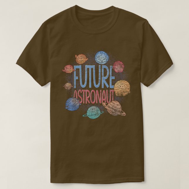 Camiseta Outer Space Galaxy Planets Space Science Future As (Diseño del anverso)