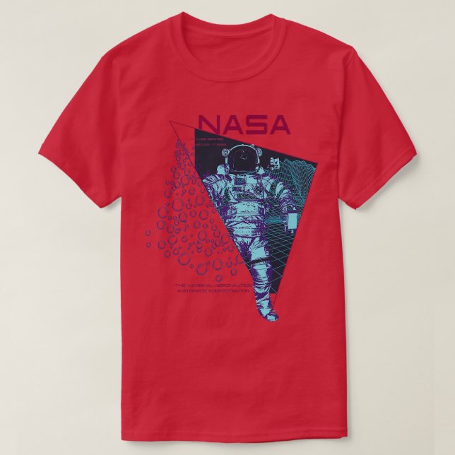 Camiseta Outer Space Nasa Astronaut Exploration Science Ast (Diseño del anverso)