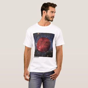 Camiseta OuterSpacewear - planeta ROJO