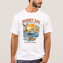 Camiseta Outfitters de Sunset Bay Destin Florida Diseño Cos