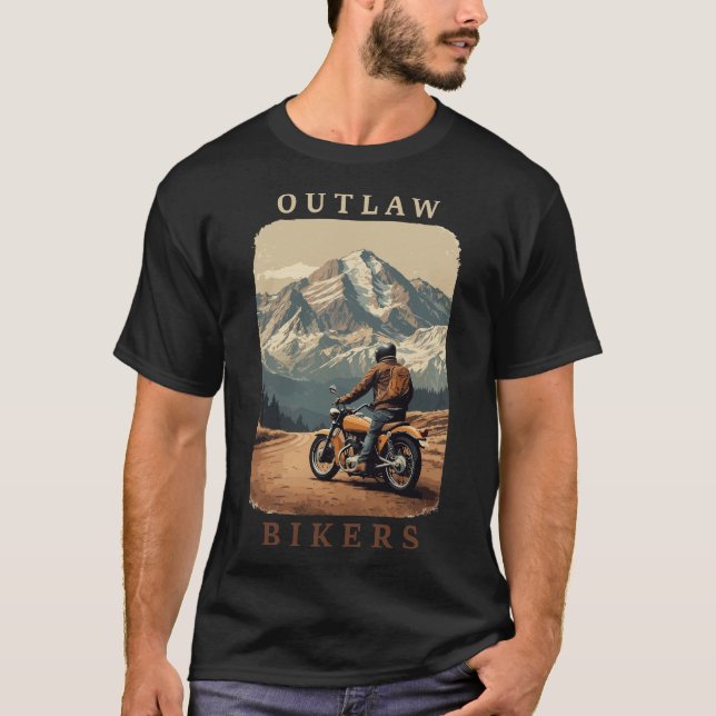 Camiseta Outlaw Biker (Anverso)