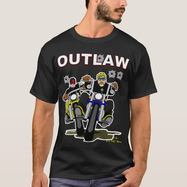 CAMISETA OUTLAW BIKERS (Anverso)