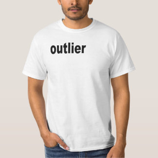 Camiseta Outlier se retiró del Centro para Estadísticos