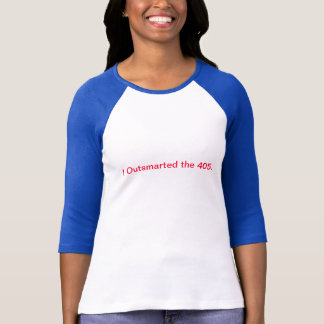 Camiseta Outsmarted los 405.
