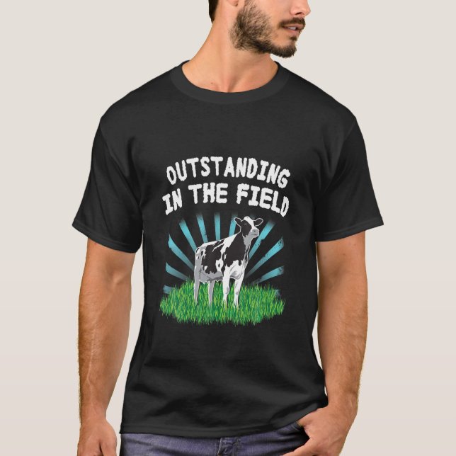 Camiseta Outstanding In The Field Funny Farm Animals Lovely (Anverso)