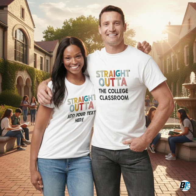 Camiseta OUTTA DIRECTA - agrega tu texto aquí/crea el propi (Subido por el creador)