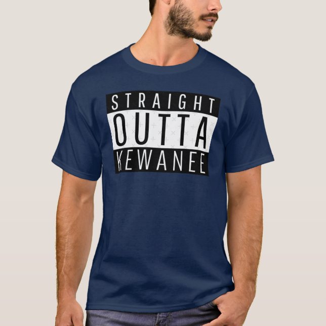 Camiseta Outta Kewanee Illinois (Anverso)