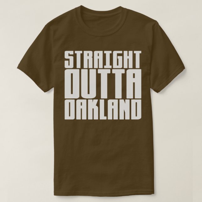 Camiseta Outta Oakland (Diseño del anverso)