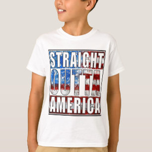 Camiseta Outta recto América