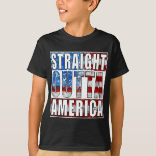 Camiseta Outta recto América