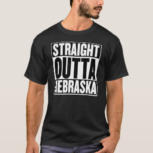 Camiseta Outta recto Nebraska