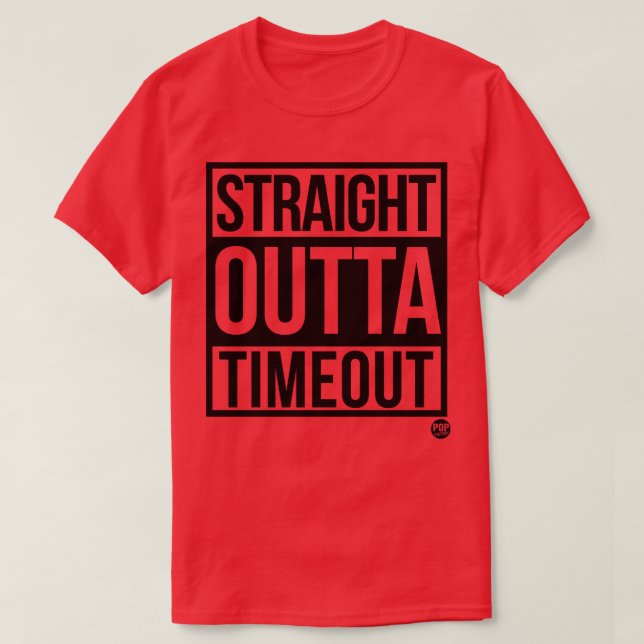 CAMISETA OUTTA TIMEOUT (Diseño del anverso)