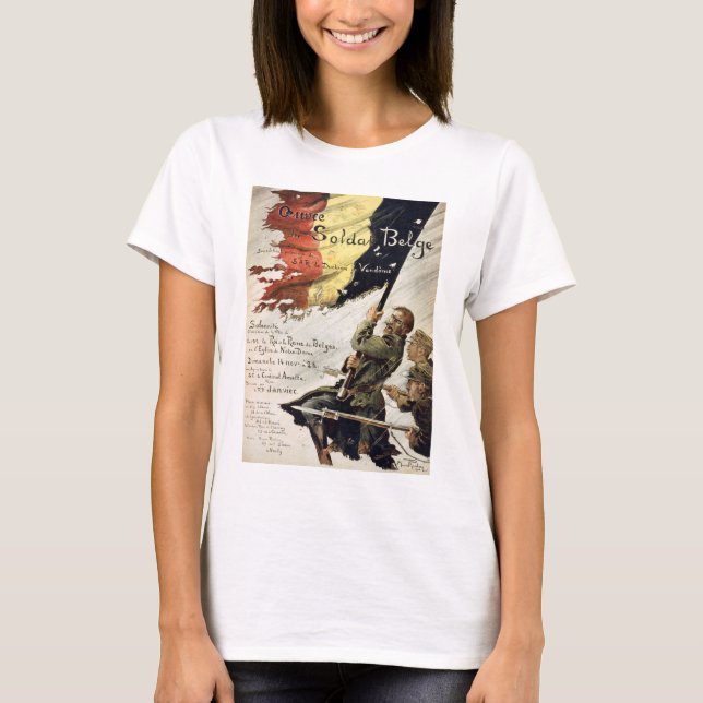 Camiseta Ouvre du Soldat Belge (Anverso)