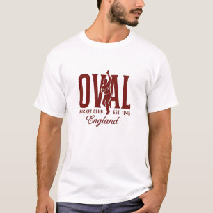 Camiseta Oval Cricket Club Inglaterra Est 1845