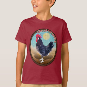 Camiseta Oval de Menorca Rooster Buenos Días
