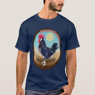 Camiseta Oval de Menorca Rooster Buenos Días