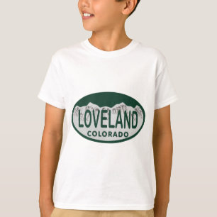 Camiseta Óvalo de la licencia de Loveland