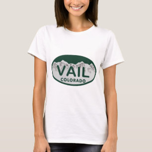 Camiseta Óvalo de la licencia de Vail