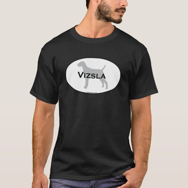 Camiseta Óvalo de Vizsla (Anverso)