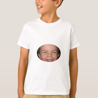 Camiseta Óvalo feliz del mono