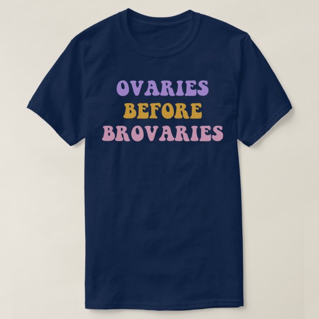 Camiseta Ovarios antes de los brotes (Diseño del anverso)