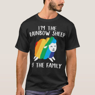 Camiseta Oveja Arcoíris Fiesta Orgullo Csd Lesbiana Gay Que