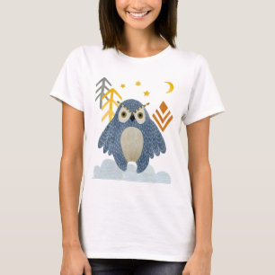 Camiseta Oveja azul en el bosque
