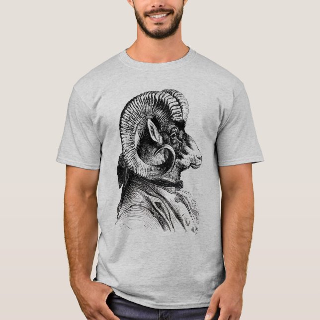 Camiseta Oveja Bighorn En Demanda (Anverso)