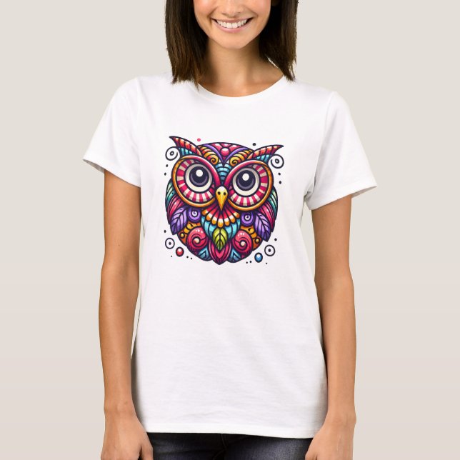 Camiseta Oveja colorida 2 (Anverso)