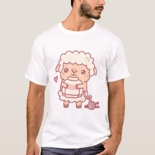 Camiseta Oveja Cuidada Con Dulce De Lana Graciosa