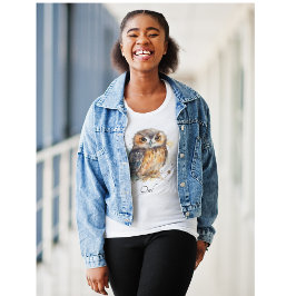 Camiseta Oveja cutánea en acuarela