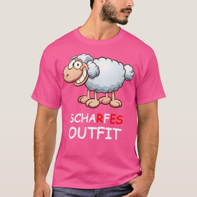 Camiseta Oveja de Comic Sharp (Anverso)