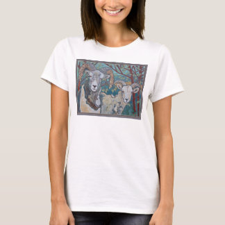 Camiseta Oveja de Cuerno Grande