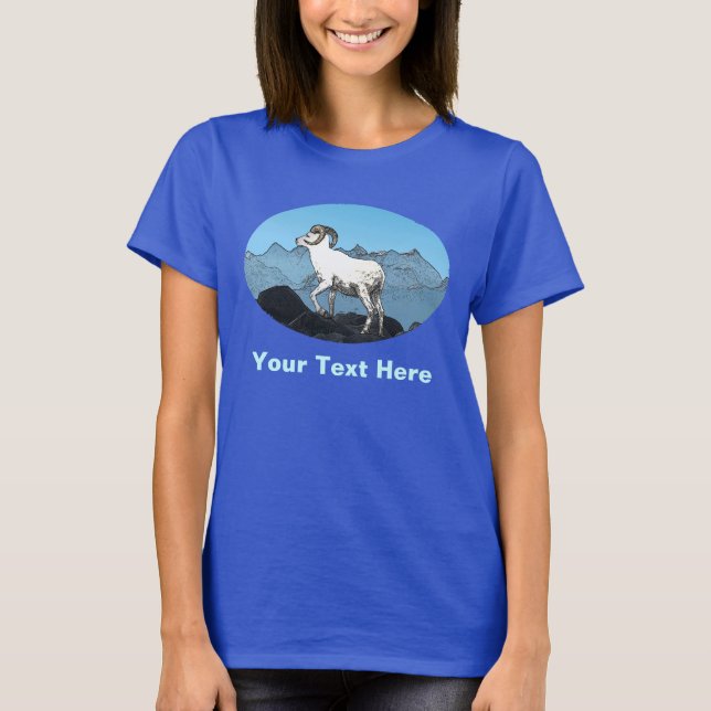 Camiseta Oveja de Dall (Anverso)