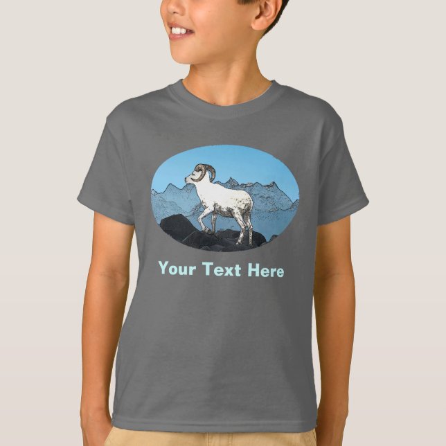 Camiseta Oveja de Dall (Anverso)