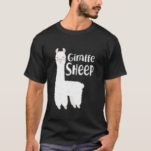 Camiseta Oveja de jirafa - animal gracioso llamado Lama Gla
