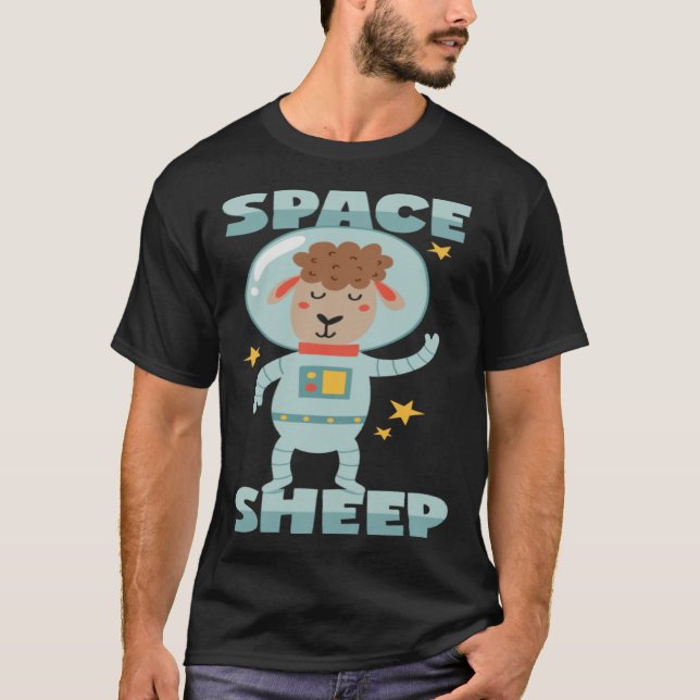 Camiseta Oveja espacial (Anverso)