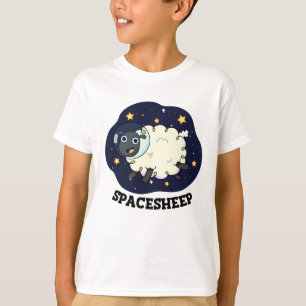 Camiseta Oveja Espacial Astronauta Divertido Chiste