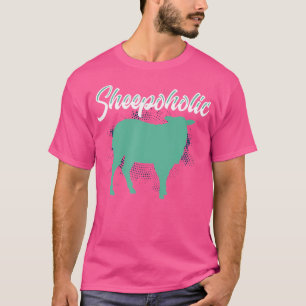 Camiseta Oveja Graciosa Cita Humana Oveja Lover I Love S