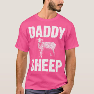 Camiseta Oveja Graciosa Para El Padre Dueño Del Padre Rebañ